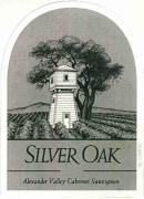 Silver Oak Alexander Valley Cabernet Sauvignon 2001 Front Label