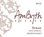 Ambyth Estate Syrah 2012  Front Label