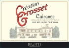 Maison Brotte Creation Grosset Cairanne 2017  Front Label