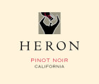 Heron California Pinot Noir 2018  Front Label