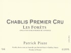 Patrick Piuze Chablis Les Forets Premier Cru 2020  Front Label