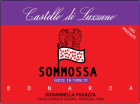 Castello di Luzzano Sommossa Bonarda Frizzante 2019  Front Label