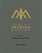 MontGras Intriga Maxima Cabernet Sauvignon 2012  Front Label