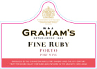 Graham's Fine Ruby Port  Front Label