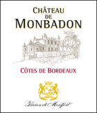 Chateau de Monbadon  2015 Front Label