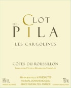 Clot del Pila Les Cargolines 2017  Front Label