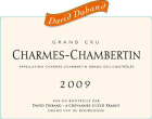 David Duband Charmes-Chambertin Grand Cru 2009  Front Label