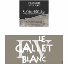 Francois Villard Cote Rotie Le Gallet Blanc 2020  Front Label