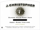 J. Christopher Abbey Ridge Pinot Noir 2015  Front Label