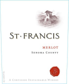 St. Francis Merlot 2018  Front Label