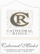 Cathedral Ridge Winery Cabernet Merlot 2010  Front Label