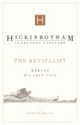 Hickinbotham The Revivalist Merlot 2015 Front Label