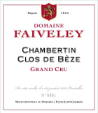 Faiveley Chambertin Clos de Beze Grand Cru 2020  Front Label