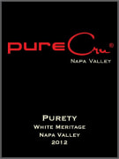 PureCru Napa Valley Purety White 2012  Front Label