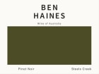 Ben Haines Pinot Noir 2021  Front Label