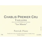 Patrick Piuze Chablis Vaillons Les Minots Premier Cru 2017  Front Label