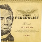 The Federalist Honest Red Blend 2017  Front Label