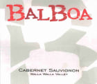 Balboa Winery Cabernet Sauvignon 2016  Front Label