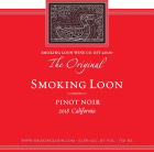 Smoking Loon Pinot Noir 2018  Front Label