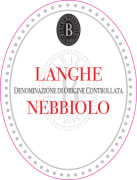 Beni di Batasiolo Langhe Nebbiolo 2019  Front Label