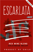 Escarlata Red Blend 2019  Front Label