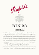 Penfolds Bin 28 Shiraz 2021  Front Label