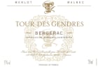 Tour des Gendres Bergerac Merlot Malbec 2017  Front Label