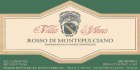 Villa Sant'Anna Rosso di Montepulciano 2018  Front Label
