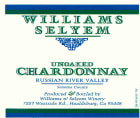 Williams Selyem Unoaked Chardonnay 2021  Front Label