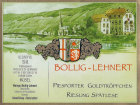 Bollig-Lehnert Piesporter Goldtropfchen Riesling Spatlese 2019  Front Label