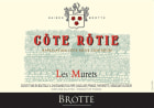 Maison Brotte Les Murets Cote Rotie 2019  Front Label