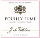 J. de Villebois Pouilly-Fume 2018  Front Label