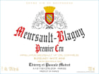 Domaine Matrot Meursault Blagny Premier Cru 2021  Front Label