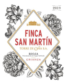 Torre de Ona by La Rioja Alta Finca San Martin Crianza 2019  Front Label