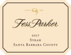 Fess Parker Santa Barbara Syrah 2017 Front Label