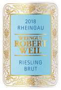 Robert Weil Rheingau Riesling Brut Sekt 2018  Front Label