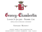 Arnaud Mortet Gevrey-Chambertin Lavaux St-Jacques Premier Cru 2018  Front Label