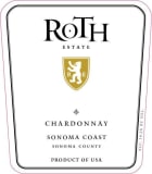 Roth Estate Sonoma Coast Chardonnay 2017  Front Label