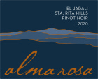 Alma Rosa El Jabali Vineyard Pinot Noir 2020  Front Label