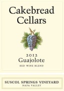 Cakebread Suscol Springs Vineyard Guajolote 2012  Front Label