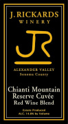 J. Rickards Winery Chianti Mountain Reserve Cuvee 2014  Front Label