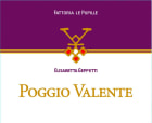 Fattoria Le Pupille Poggio Valente 2018  Front Label