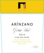 Arinzano Gran Vino White 2014 Front Label