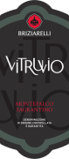 Cantine Briziarelli Vitruvio Montefalco Sagrantino 2016  Front Label