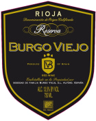 Burgo Viejo Rioja Reserva 2014  Front Label