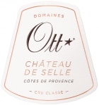 Domaines Ott Chateau de Selle Cotes de Provence Rose 2021  Front Label