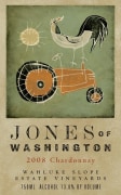 Jones of Washington Wine Chardonnay 2008  Front Label