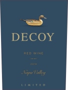 Decoy Limited Napa Valley Red 2019  Front Label