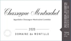 Domaine de Montille Chassagne-Montrachet 2020  Front Label