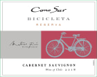 Cono Sur Bicicleta Cabernet Sauvignon 2018  Front Label